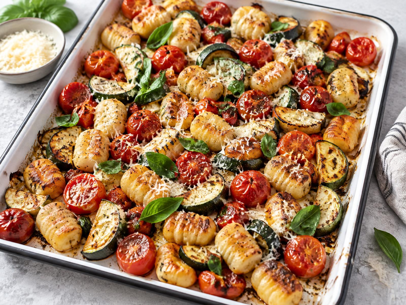 Crispy Sheet-Pan Gnocchi